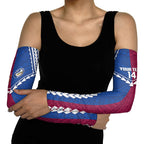 Custom Rugby Broncos and Eels Arm Sleeves 2026 Together Aboriginal Polynesian Pattern