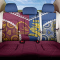 Rugby Broncos and Eels Back Car Seat Cover 2026 Together Aboriginal Polynesian Pattern
