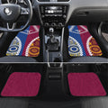Custom Rugby Broncos and Eels Car Mats 2026 Together Aboriginal Polynesian Pattern