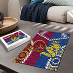 Rugby Broncos and Eels Puzzle 2026 Together Aboriginal Polynesian Pattern