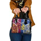 Rugby Broncos and Eels Shoulder Handbag 2026 Together Aboriginal Polynesian Pattern