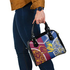Rugby Broncos and Eels Shoulder Handbag 2026 Together Aboriginal Polynesian Pattern