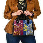 Rugby Broncos and Eels Shoulder Handbag 2026 Together Aboriginal Polynesian Pattern