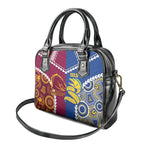 Rugby Broncos and Eels Shoulder Handbag 2026 Together Aboriginal Polynesian Pattern