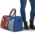 Rugby Broncos and Eels Travel Bag 2026 Together Aboriginal Polynesian Pattern
