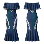 Custom Football Cats and Blues Couples Matching Mermaid Dress and Hawaiian Shirt 2026 Together Aboriginal Polynesian Pattern LT14