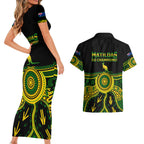 australia-soccer-couples-matching-short-sleeve-bodycon-dress-and-hawaiian-shirt-aboriginal-go-matildas-2023-world-cup