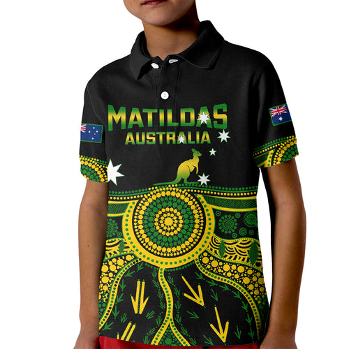 australia-soccer-kid-polo-shirt-aboriginal-go-matildas-2023-world-cup