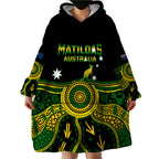 australia-soccer-wearable-blanket-hoodie-aboriginal-go-matildas-2023-world-cup