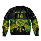 personalised-australia-soccer-bomber-jacket-aboriginal-go-matildas-2023-world-cup