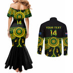 personalised-australia-soccer-couples-matching-mermaid-dress-and-long-sleeve-button-shirts-aboriginal-go-matildas-2023-world-cup