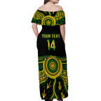 personalised-australia-soccer-off-shoulder-maxi-dress-aboriginal-go-matildas-2023-world-cup