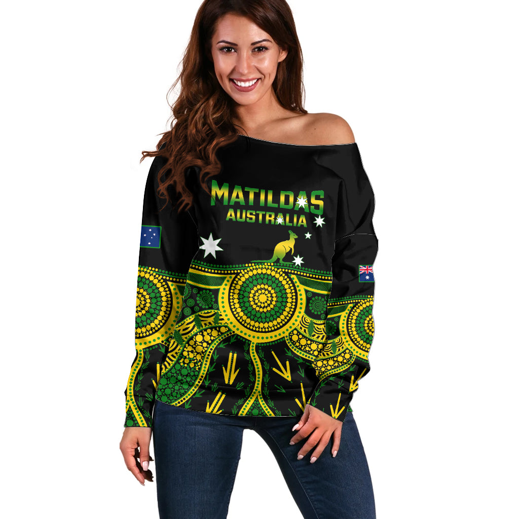 personalised-australia-soccer-off-shoulder-sweater-aboriginal-go-matildas-2023-world-cup