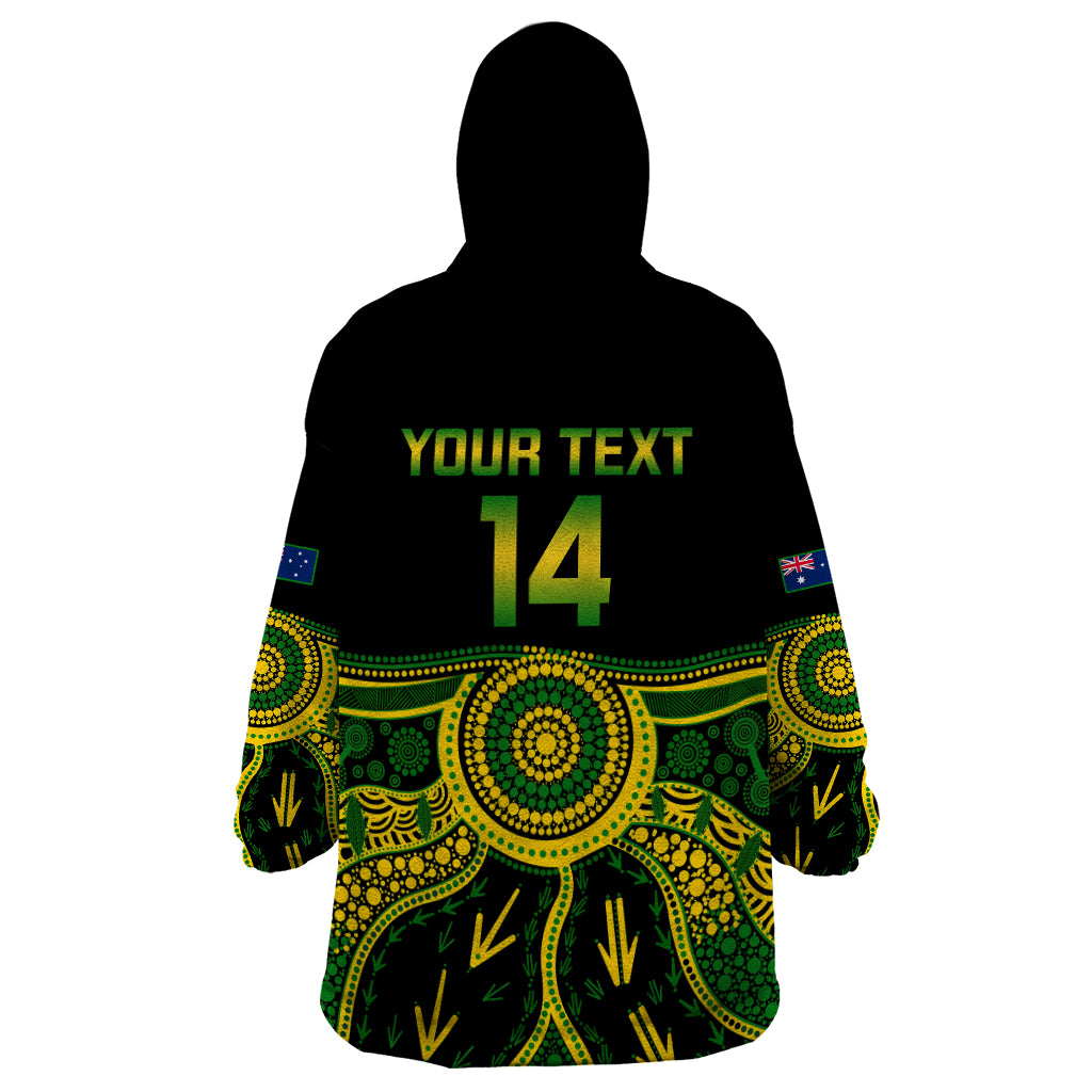 personalised-australia-soccer-wearable-blanket-hoodie-aboriginal-go-matildas-2023-world-cup