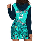 personalised-australia-soccer-hoodie-dress-aboriginal-turquoise-2023-world-cup-with-kangaroo