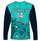personalised-australia-soccer-long-sleeve-shirt-aboriginal-turquoise-2023-world-cup-with-kangaroo