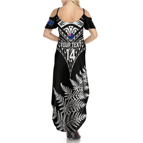 personalised-new-zealand-silver-fern-rugby-summer-maxi-dress-go-all-black-2023-world-cup