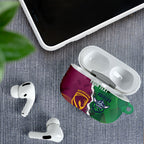 Broncos and Raiders Rugby Custom AirPods Case Dynamic Version
