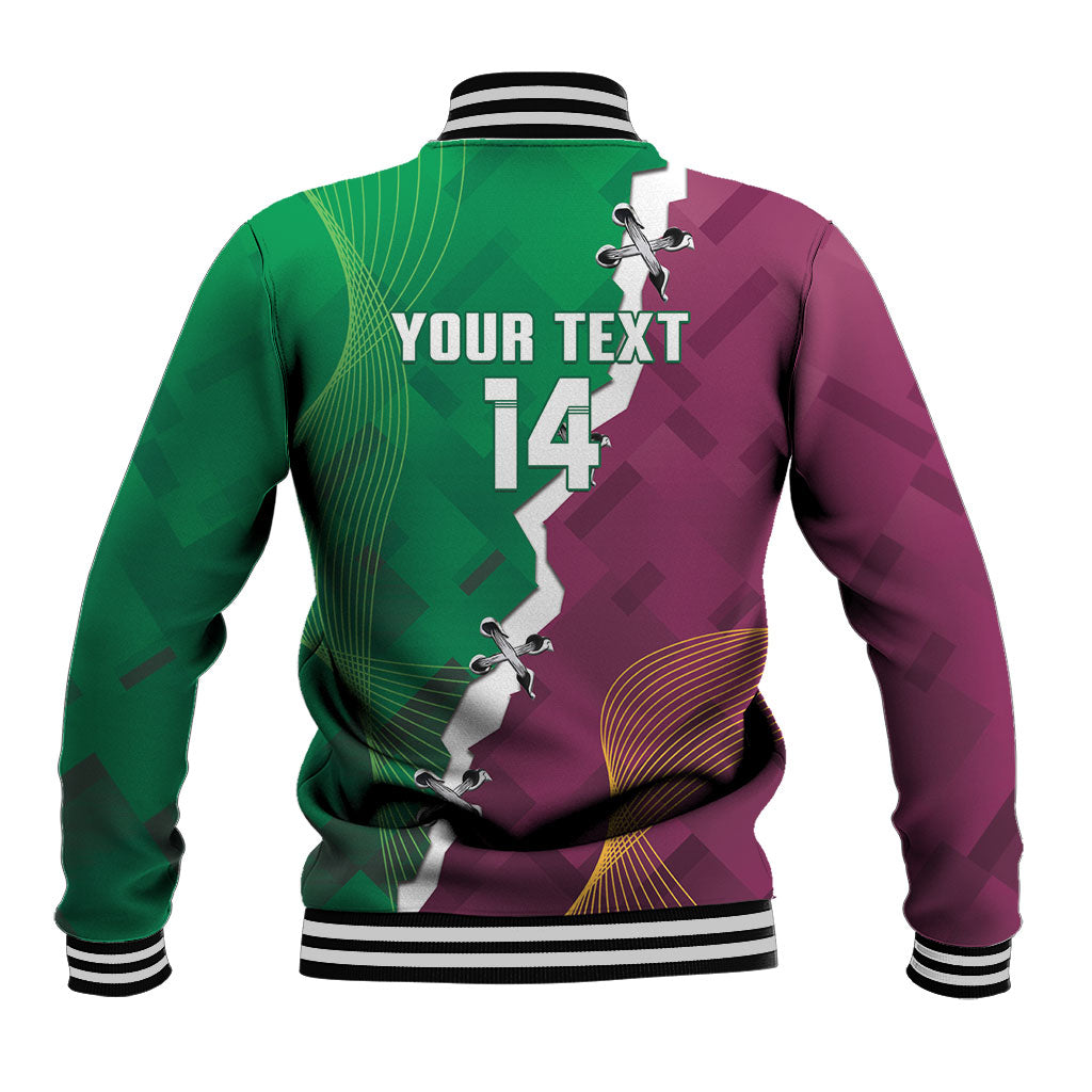 Broncos and Raiders Rugby Custom Baseball Jacket Dynamic Version