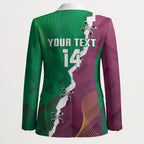 Broncos and Raiders Rugby Custom Blazer Dynamic Version