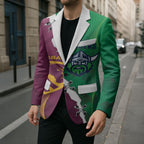 Broncos and Raiders Rugby Custom Blazer Dynamic Version