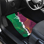 Broncos and Raiders Rugby Custom Car Mats Dynamic Version