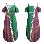 Broncos and Raiders Rugby Custom Couples Matching Summer Maxi Dress and Hawaiian Shirt Dynamic Version
