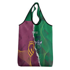 Broncos and Raiders Rugby Custom Grocery Bag Dynamic Version
