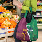 Broncos and Raiders Rugby Custom Grocery Bag Dynamic Version