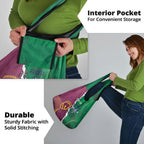 Broncos and Raiders Rugby Custom Grocery Bag Dynamic Version