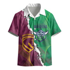 Broncos and Raiders Rugby Custom Kid Hawaiian Shirt Dynamic Version