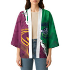 Broncos and Raiders Rugby Custom Kimono Dynamic Version