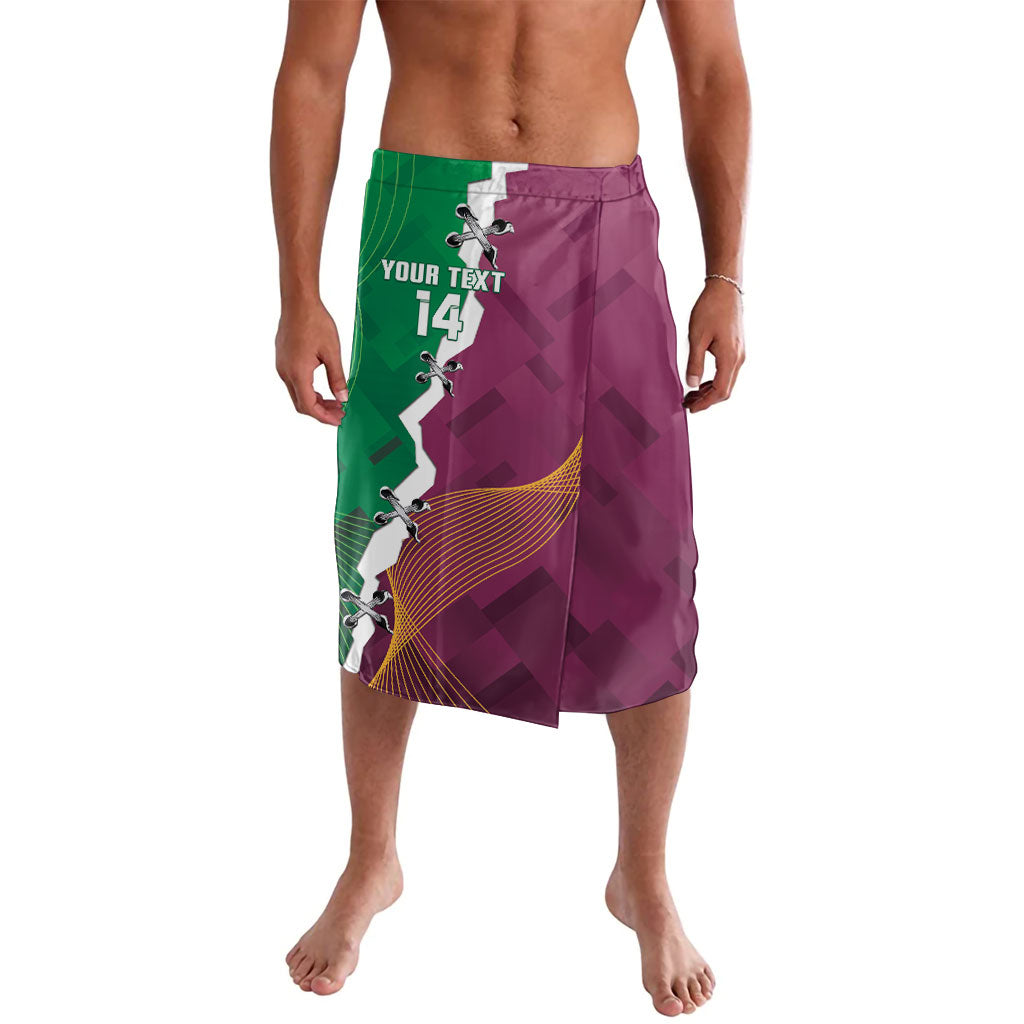 Broncos and Raiders Rugby Custom Lavalava Dynamic Version