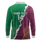 Broncos and Raiders Rugby Custom Long Sleeve Polo Shirt Dynamic Version