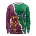 Broncos and Raiders Rugby Custom Long Sleeve Shirt Dynamic Version