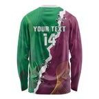 Broncos and Raiders Rugby Custom Long Sleeve Shirt Dynamic Version