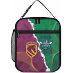 Broncos and Raiders Rugby Custom Lunch Bag Dynamic Version