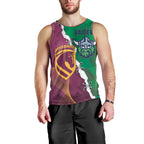 Broncos and Raiders Rugby Custom Men Tank Top Dynamic Version
