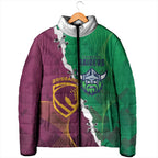 Broncos and Raiders Rugby Custom Padded Jacket Dynamic Version