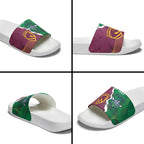 Broncos and Raiders Rugby Custom Slide Sandals Dynamic Version