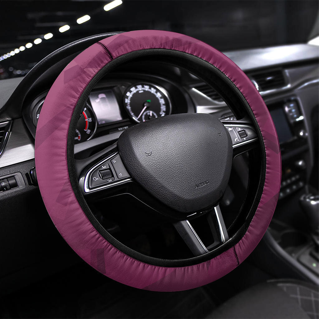Broncos and Raiders Rugby Steering Wheel Cover Dynamic Version