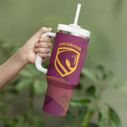 Broncos and Raiders Rugby Tumbler With Handle Dynamic Version