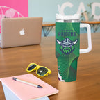Broncos and Raiders Rugby Tumbler With Handle Dynamic Version