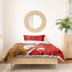 Personalised Giants And Swans Football Bedding Set Dynamic Style