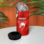 Giants And Swans Football 4 in 1 Can Cooler Tumbler Dynamic Style