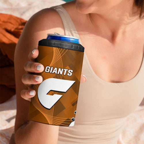 Giants And Swans Football 4 in 1 Can Cooler Tumbler Dynamic Style