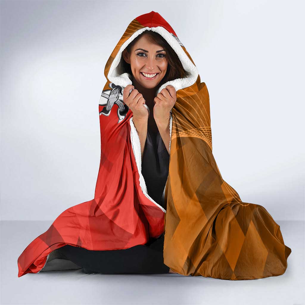 Personalised Giants And Swans Football Hooded Blanket Dynamic Style
