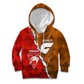 Personalised Giants And Swans Football Kid Hoodie Dynamic Style