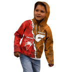 Personalised Giants And Swans Football Kid Hoodie Dynamic Style