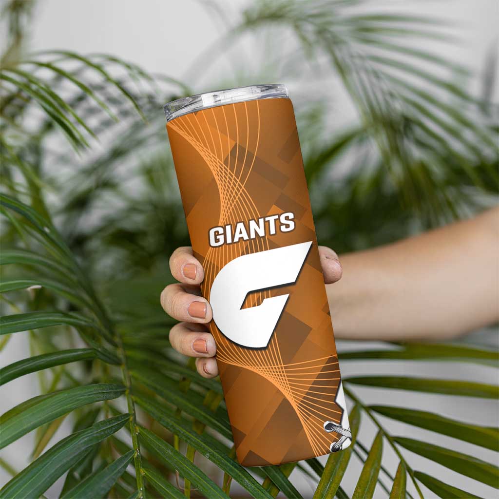 Giants And Swans Football Skinny Tumbler Dynamic Style